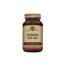 솔가 이노시톨 500mg 야채 캡슐 50개 팩 비타민 B8