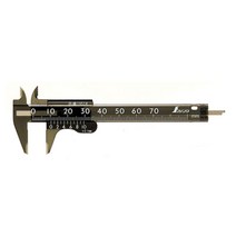 SHINWA 신와 플라스틱 미니 노기스 미니캘리퍼 버니어 캘리퍼 S-19514 70mm, 1개