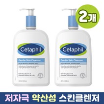 세타필 젠틀 스킨 클렌저 약산성 저자극 대용량 473ml X 2개