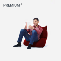 요기보 미니 프리미엄 플러스 빈백 소파 FUBPP105, Deep Purple (딥 퍼플)