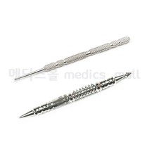 [KM] 경혈 자극 지압봉 압진기/압진봉 단면 양면, 양면압진기, 1개