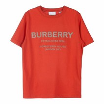 버버리 [라벨루쏘] [버버리 키즈] 8051426 C KG5 BRISTLE TEE A9710 (6-10) 호스페리 로고 키즈 티셔츠