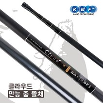 [강원산업] 클라우드 만능 줌 뜰채(320 400) 민물뜰채 (수초낫 호환)