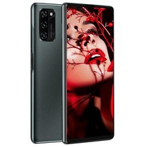 Blackview 공기계 휴대폰 A100 안드로이드 667인치 FHD+ 펀치홀 화면 4G 글로벌 밴드 듀얼 Sim 6GB+128GB ROM/TF 512GB 옥타 코어 프로세서 스마, 검은색