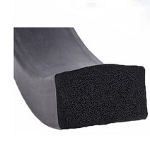 5m EPDM 폼 고무 사각형 씰 스트립 방음 및 방진 검정색 폼 직사각형 씰 스트립, 8x8mm