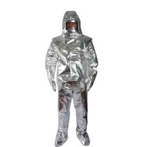 용접 작업복 방염 방열복 산업용 화상방지 보호구, XXL, 보온복 1000도(고품질 상의+바지) XXL