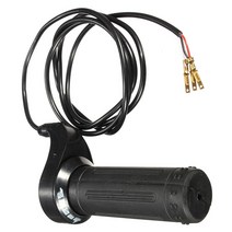 스쿠터 전기 전자 자전거 스로틀 가속기 3 wire throttle grip 24v 36v 48v for electric scooter pocket bike chopper 회전