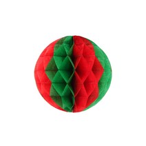 허니콤볼 20cm 레드 그린 종이 페이퍼 벌룬 모빌 생일 축하 파티 행사 포토존 장식 데코 용품