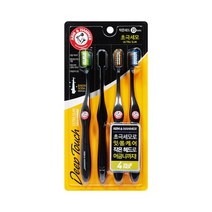 유한양행 암앤해머 딥터치 칫솔, 17개, 4개