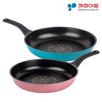 키친아트 [1+1] 심플리 다이아몬드 5중코팅 프라이팬, 05.궁중팬 20cm/02.후라이팬 26cm