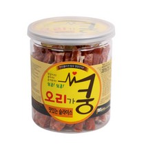 심쿵심쿵 강아지간식 연어가쿵 오리가쿵 소가쿵 믹스쿵 200g, 1개, 오리가쿵 슬라이스