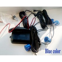 4 센서 부저 22mm 주차 키트 역방향 백업 레이더 사운드 경고 표시기 프로브 시스템 12V