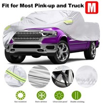 트럭 커버 포드 랩터 F150 F250 GMC 용 먼지 파편 방풍 UV 보호 170T 픽업 트럭용 올 시즌 자동차, M