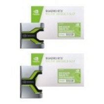 그래픽카드 브릿지 슬롯 [NVIDIA] Quadro NVLINK BRIDGE 3-Slot 엔비디아코리아 정품 (QUADRO RTX 5000 전용), 3슬롯