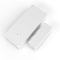 Sonoff dw2 도어 및 창 센서 wifi 무선 ewelink 앱 원격 감지 도어 열림닫힘 스마트 홈 보안 경보 감지기, 하얀, 01 WHITE
