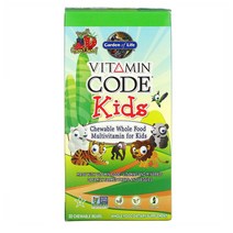 가든오브라이프 코드 키즈 멀티 비타민 체리 Garden Of Life Vitamin Code Kids Mu Ci Ep 30츄어블