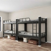 수면캡슐 게스트하우스 다락방 만들기 스페이스침대 2층침대 성인 침대, 1000x2000 블랙 매트리스 패키지