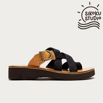 폴더 스프링코트 SI-KOKU STUDIO SANDAL BLACK 2 FLSK9S1U03