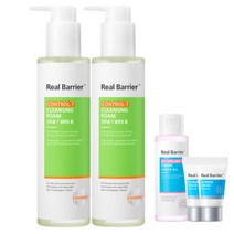 리얼베리어 컨트롤-T 클렌징 폼 1+1 (+토너20ml+랜덤견본20ml), 컨트롤-T 클렌징 폼 1+1 (+토너2