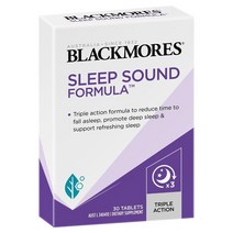 Blackmores Sleep Sound Formula 30 Tablets, 1병, 30정
