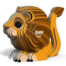 퍼즐피플 3D종이/우드락 입체모형퍼즐, 3D종이퍼즐 사자(Lion), 1Ea