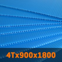 플라베니아 단프라시트 골판지 4T/5T (5장), 4T(mm) 파랑색(5장)