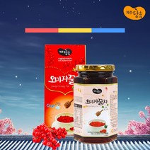 (주)트리 인천가정지사 100%제주산 농산물 오미자꿀차(450g)/청정제주생산꿀 (8930062), 기본