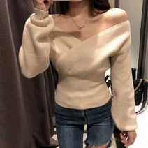 raondaon 브이넥 무지 오버핏 단체 랩스타일 여자 남자 커스텀 티셔츠 니트 커플