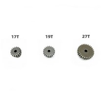 wltoys 144001 124017 124019 rc 자동차 m0.7 27t 19t 17t 모터 피니언 기어 고경도 분말 야금 기어, 27톤