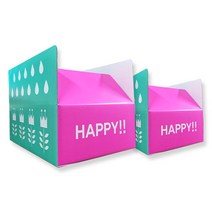 마음을 전하는 메세지박스 해피박스 택배박스 포장박스 선물상자, DHP352515B(50장)