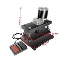 전동 톰슨기 소형 톰슨 프레스 도무송기 가죽 재단기, 600W
