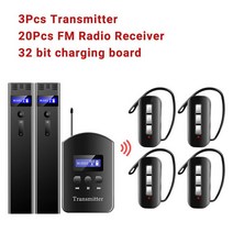 교회 교육을 안내하기위한 좋은 음질/동시 변환 장치를 갖춘 용 무선 투어 가이드 시스템, 02 보라색