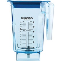 Blendtec 블렌텍 WildSide+ 블렌더 여분 용기 파란색, 90온스, 레드