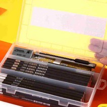 입시 미술 학원 대용량 연필 필통 펜슬 케이스 파우치 색연필 전문가용, 단품, 단품