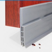 창문 문틈막이 현관문 방음재 가스켓 방음 현관문 고무패킹, 2.그레이