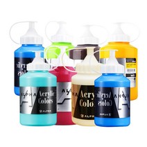 미술용 아크릴컬러물감 낱색 알파색채 500ml 1개, 936번 코발트블루