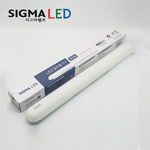 시그마 LED일자등 30W 주광색(하얀빛) LG이노텍칩 주방 사무실 교체용