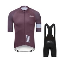 MTB자전거 산악 엠티비 Ralvpha-여름 사이클링 저지 반팔 세트 rapha 자전거 의류 통기성 산악, 05 cycling suit 5_01 XS