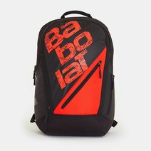 바볼랏 백팩 익스팬더블 Expandable Bag 팀라인 품질좋은 테니스 배드민턴가방, 블랙/레드