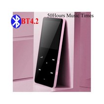 8G-128GB MP3 MP4 플레이어 터치 블루투스 5.0 무손실 오디오 레코더 음악 Mp3 HiFi 휴대용 워크맨 FM 라디오 전자 책, bt4.2 mp3 4_64GB