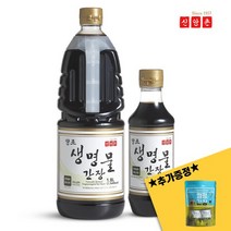 신앙촌 생명물간장 1.8L + 생명물간장 500mL 캠핑팩, 없음