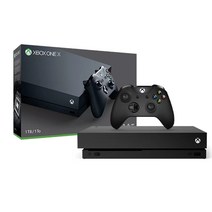 컨트롤러 게임 시스템 포함 마이크로소프트 Xbox One X 1Tb 콘솔 밀봉