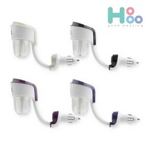[HOHOO] 차량용 가습기 초음파 미니가습기 시거잭 N2, 상품명:01_차량용 가습기 N2 / 색상:퍼플