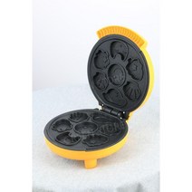 국화빵 기계 업소용 가정용 카페 풀빵 국화빵기계, 두꺼운 노란색