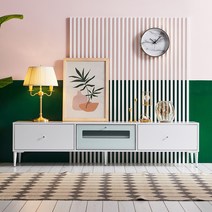 샤틴 1800 1단 거실장, 화이트