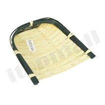 미니 대나무키 (검정 테두리) 9cm 10cm 13cm 대나무 삼태기 미니어처 키 한국 전통 인테리어 소품 오줌싸개, ( 13cm )