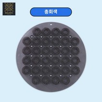 등 브러쉬 샤워 실리콘 흡착형 벽 부착 풋 백 발 솔 1인 가구 필수품 원룸 자취방 선물, 원형 실리콘 문지르기 패드-총 그레이 (단품)