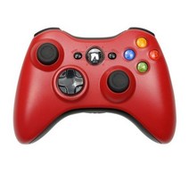 철권조이스틱 가정용오락실게임기 비행기조이스틱 모바일배그조이스틱 xbox 360용 게임 패드 xbox 360용 무선유선 컨트롤러 xbox360 게임 컨트롤러용 무선 126, 무선 레드, 협력사