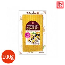 브랜드없음 한성기업 행복을 담은 청 김밥어묵 100g x 3개, 단품없음