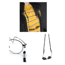 [풀리줄리] 안경 돋보기 다초점 고리형 목줄 목걸이줄 분실 방지, 1개